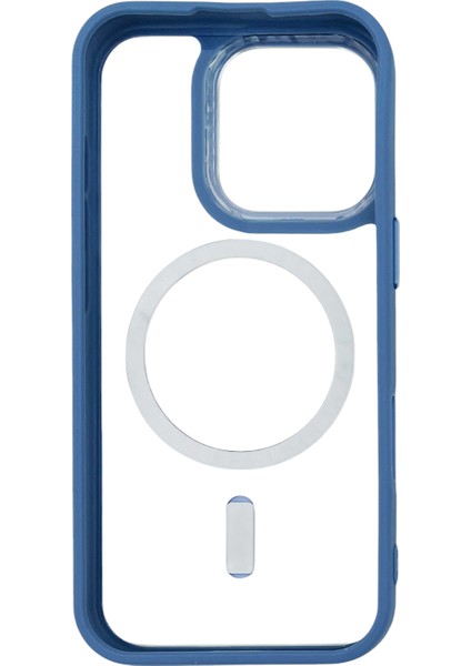 Apple iPhone 16 Pro Uyumlu Metal Kamera Çerçeveli Magsafe Seri Arka Koruma Kılıf fiyatları