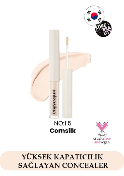 Unleashıa Bye Bye Blemish Concealer Göz Altı Kapatıcısı 2.5g 1.5 Cornsilk