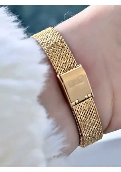 minimal Zarif Ince Kasa Kadın Hasır Kordon Kol Saati modelleri