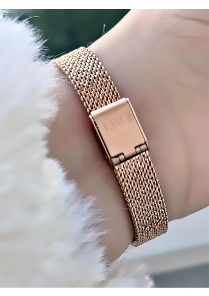 minimal Zarif Ince Kasa Kadın Hasır Kordon Kol Saati modelleri