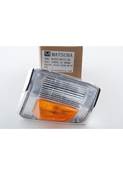 Sağ Sinyal Nikel Toyota Hilux 1989-1997 LN85 4x4 Uyumlu 8161089173 fırsatları