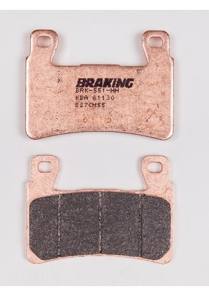 Honda CBR600F (1999-2007) Sinterli Ön Fren Balatası