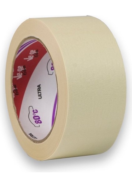 Kağıt Maskeleme Bandı 36 mm x 35 M 80°c 48'li