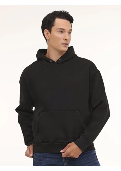 Lumberjack MB Ros 17HS109 Kanguru Cep Kapusonlu Sweat