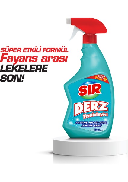 5'li Temizlik Paketi (Yüzey Temizleyici, Asprins, Derz Temizleyici, Mineralli Krem ve Pro Güç)