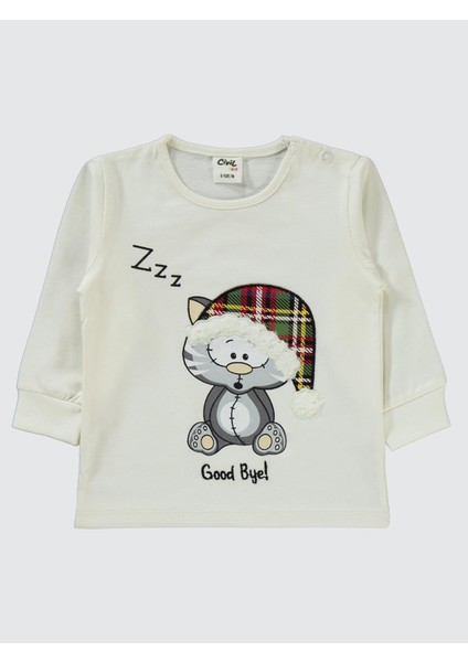 Kız Bebek Pijama Takımı 6-18 Ay Kırmızı modelleri