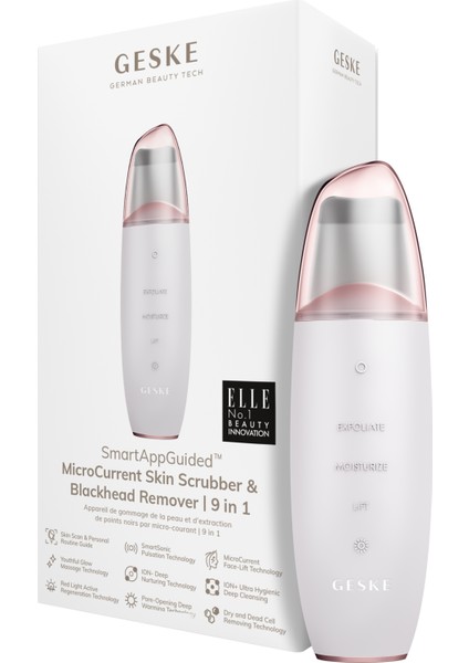 Titreşimli Mikro Akım Siyah Nokta Temizleme Cihazı | MicroCurrent Skin Scrubber & Blackhead Remover