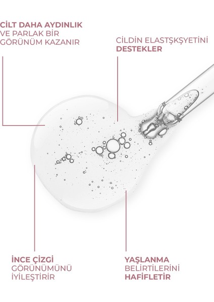Cilt Yenileyici, Onarıcı, Çizgi Azaltıcı Ginseng & Peptide Serum 30 ml