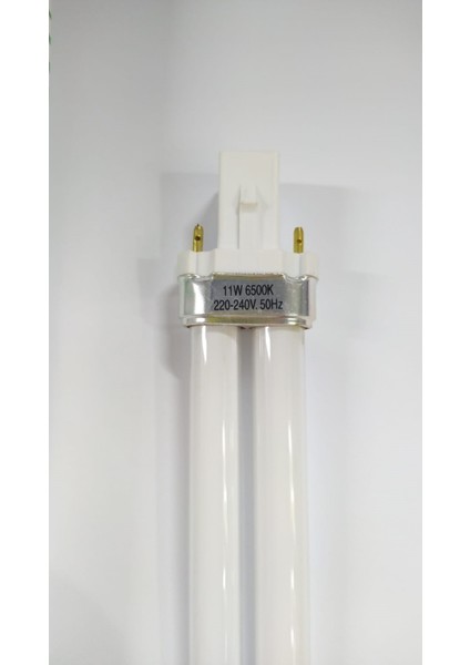 11W 6500K 220-240V 2 Pinli Plc Ampul G23 DUY uzunluk duy dahil 23 cm