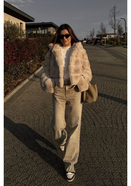 High Waist Wed Leg Kar Yıkama Geniş Paça Dikişsiz Jean indirimleri