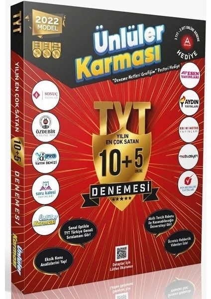 Ünlüler Karması TYT 2022 10-5 Deneme