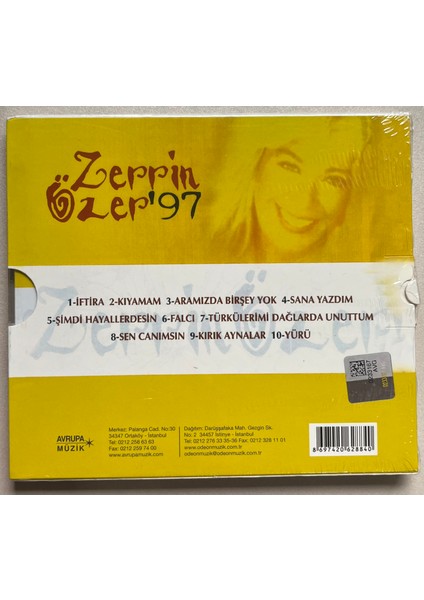 Zerrin Özer – 97 CD