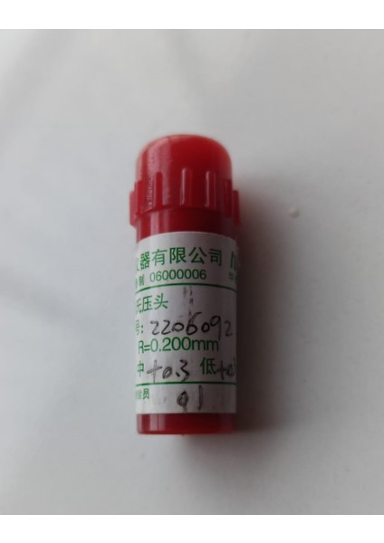 Hrc-3 Sertlik Test Cihazı İçin Elmas 2206092 Rockwell Sertlik 0.200MM A=120 ° Test Cihazı Sertlik Test Aracı 2206092