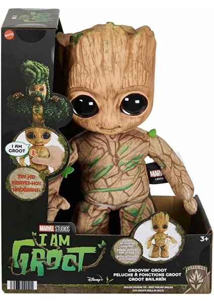 I Am Groot Groovin Groot Sesli ve Hareketli Peluş