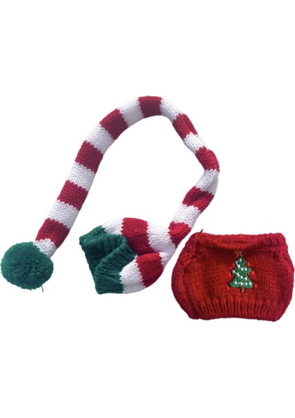 Mini 6 Inç Giysileri Çocuklar Için Noel Canlı Giysileri Kolye (Yurt Dışından)