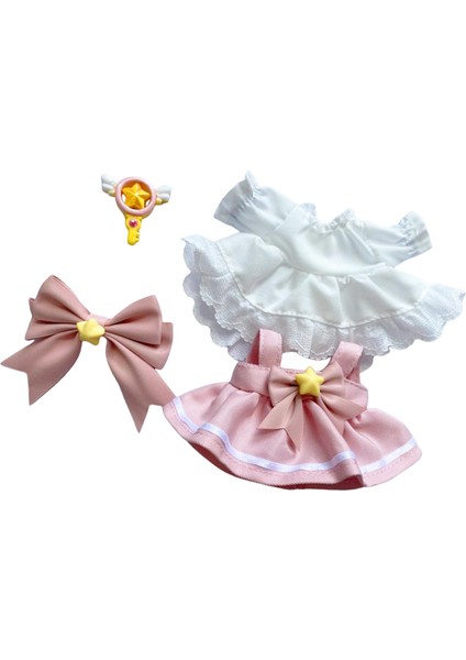 4 Takım Kostüm Aksesuarları 17 cm Için (Yurt Dışından)