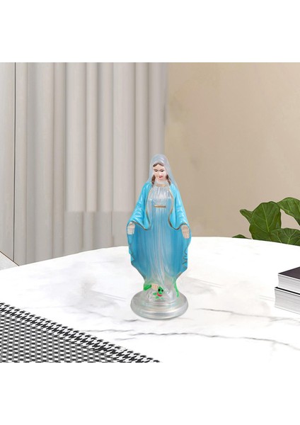 Dekoratif Kutsal Heykelcik 10CM Palto 10CM Şeffaf Mavi Palto (Yurt Dışından) fiyatları