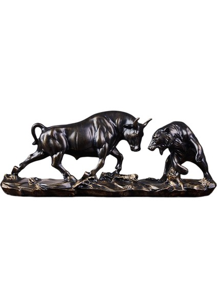 Feng Shui Ayı Ğa Heykeli, Boğa Heykelcik, Ev Dekor Reçine Heykelcik Ir 40X11X15.5CM (Yurt Dışından) modelleri