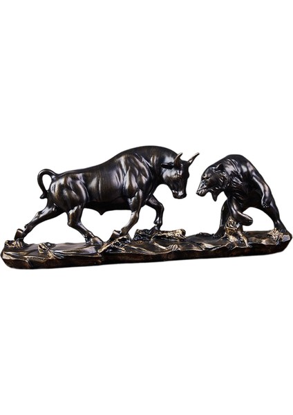 Feng Shui Ayı Ğa Heykeli, Boğa Heykelcik, Ev Dekor Reçine Heykelcik Ir 40X11X15.5CM (Yurt Dışından) fırsatları