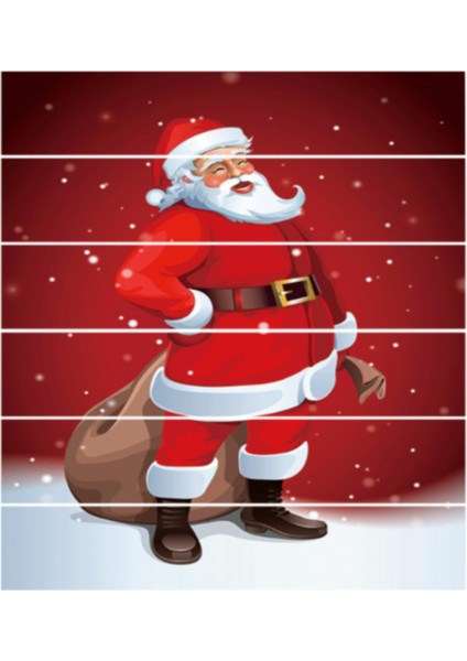 Noel Baba Merdiven Çıı Çıı Yap Ev Dekorasyonu Noel I (Yurt Dışından)