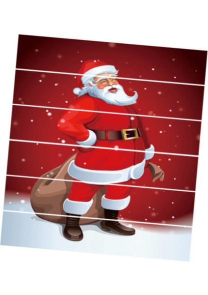 Noel Baba Merdiven Çıı Çıı Yap Ev Dekorasyonu Noel I (Yurt Dışından)