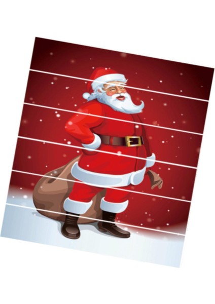 Noel Baba Merdiven Çıı Çıı Yap Ev Dekorasyonu Noel I (Yurt Dışından)