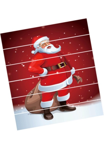 Noel Baba Merdiven Çıı Çıı Yap Ev Dekorasyonu Noel I (Yurt Dışından)