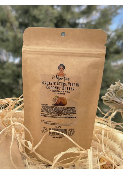 Afrika Ata Tohum Doğal Hindistan Cevizi Yağı 250GR, Ham, Rafine Edilmemiş