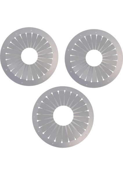3pcs Şerit Çiçek Yapım Aracı El Yapımı Dekoratif Diy Şerit Rozet Broş (Yurt Dışından)