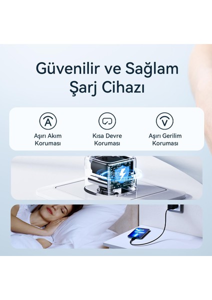 V2003 Revo Siyah 20W Usb-C Şarj Cihazı