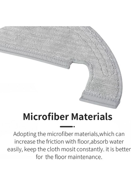 14 Adet Yıkanabilir Paspas Bezi Xiaomi Dreame Bot D10 Artı RLS3D Robotlu Süpürge Yedek Yedek Parça (Yurt Dışından) indirimleri