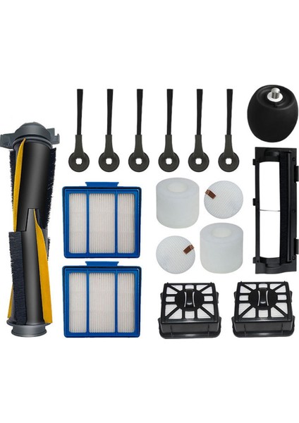 Ana Silindir Fırça Yan Fırçalar Toz Köpük Hepa Filtre Shark Iq RV1001AE RV101 Elektrikli Süpürgenin Değiştirilmesi (Yurt Dışından)