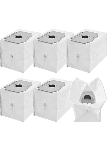 Irobot Roomba I & S & J Serisi Robotlu Süpürge Tabanı Otomatik Kir Bertaraf Torbaları Için 6 Paket Yedek Vakum Torbaları (Yurt Dışından)