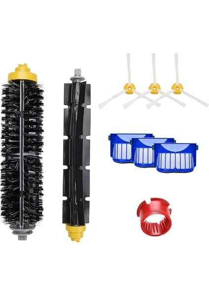 Irobot Roomba 675 650 690 600 Serisi Elektrikli Süpürge Için Ana Yan Fırça Filtresi Yedek Parçaları (Yurt Dışından)