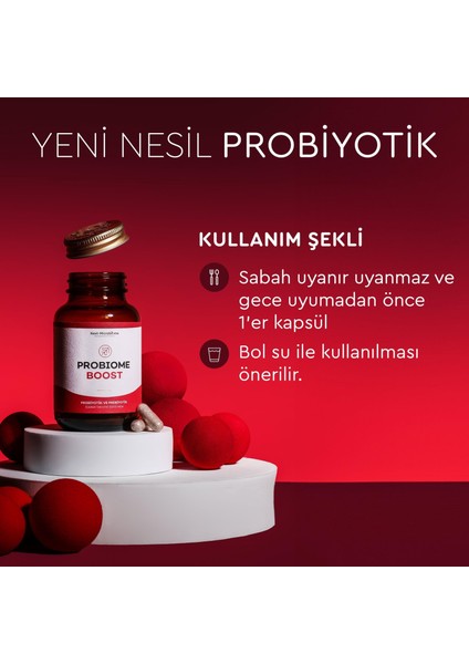 Probiome-Boost Takviye Edici Gıda (60 Kapsül)