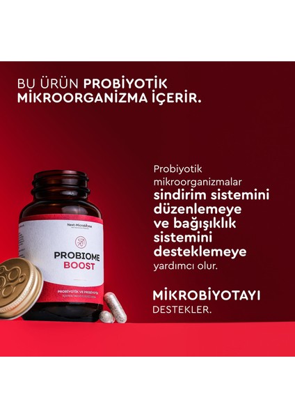 Probiome-Boost Takviye Edici Gıda (60 Kapsül)