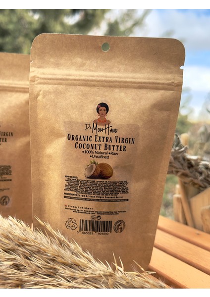Afrika Ata Tohum Doğal Hindistan Cevizi Yağı 100gr, Ham, Rafine Edilmemiş