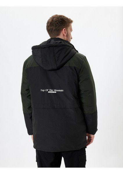 Anorak Mont Slim Fit Fermuarlı fırsatları