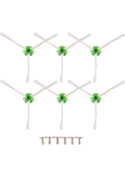 Irobot Için Uygun I7 + E5 E6 Süpürme Robotu Aksesuarları Yan Fırça Yan Fırça Üç Köşeli Fırça Temizleme Aracı (Yurt Dışından) fiyatları