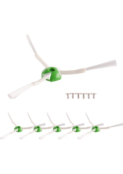 Irobot Için Uygun I7 + E5 E6 Süpürme Robotu Aksesuarları Yan Fırça Yan Fırça Üç Köşeli Fırça Temizleme Aracı (Yurt Dışından) modelleri