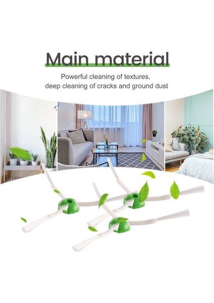 Irobot Için Uygun I7 + E5 E6 Süpürme Robotu Aksesuarları Yan Fırça Yan Fırça Üç Köşeli Fırça Temizleme Aracı (Yurt Dışından) indirimleri