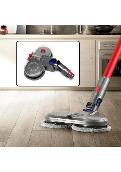 Elektrikli Paspas Vakum Fırçası ve Temizleyici Temizlik Bezi Dyson V7 V8 V10 V11 Su Tankı Seti ile Değiştirilebilir Parçalar (Yurt Dışından) fırsatları