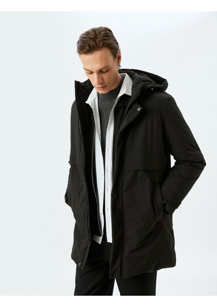 Anorak Mont Slim Fit Fermuarlı fiyatları