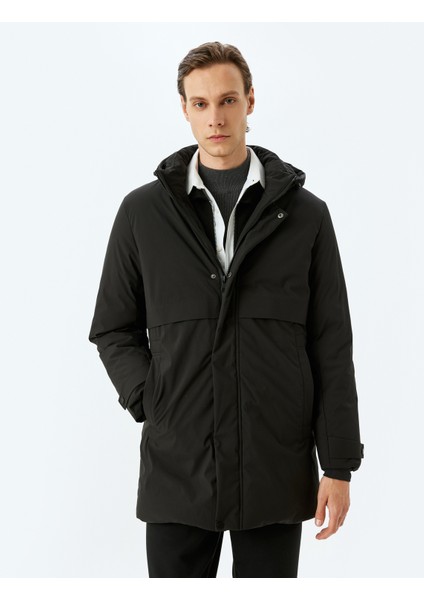 Anorak Mont Slim Fit Fermuarlı modelleri