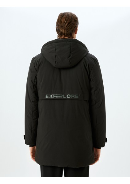 Anorak Mont Slim Fit Fermuarlı fırsatları