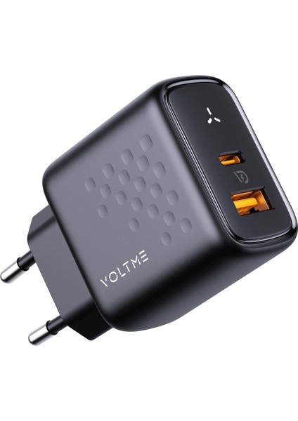 V2113 Revo Siyah 45W Ca Gan Şarj Cihazı