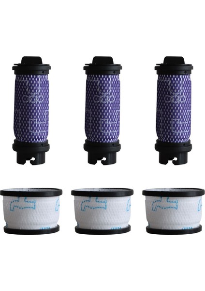 Inse Akülü N5 S6 S6P S600 Akülü Elektrikli Süpürge Yedek Filtre Için Filtreler, Birincil Filtre + Ikincil Filtre 3 Takım (Yurt Dışından)