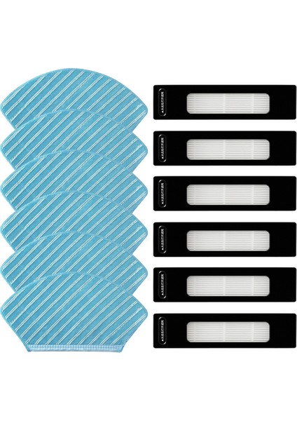 Midea M7 I10 M71CN Elektrikli Süpürge Parçaları Paspas Bezleri Bez Hepa Filtreler Yedek Sapre Aksesuarları (Yurt Dışından)