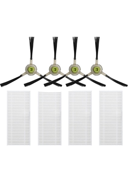 Lefant Robotlu Süpürge Parçaları Için Yedek Parçalar M200/201/ 501/520/T700/M500 Yan Fırça Filtre Eleği (Yurt Dışından)