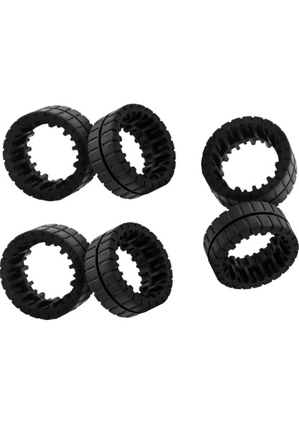 6 Adet Tekerlek Lastikleri Irobot Braava Jet M6 (6110, 6012) Elektrikli Süpürge Yedek Parçaları Kaymaz Yedek Tekerlek Lastikleri (Yurt Dışından)